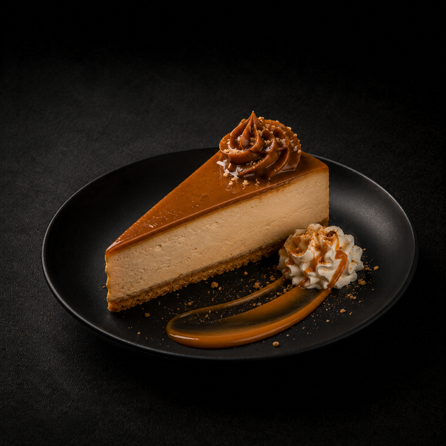 Dulce de Leche Cheesecake.