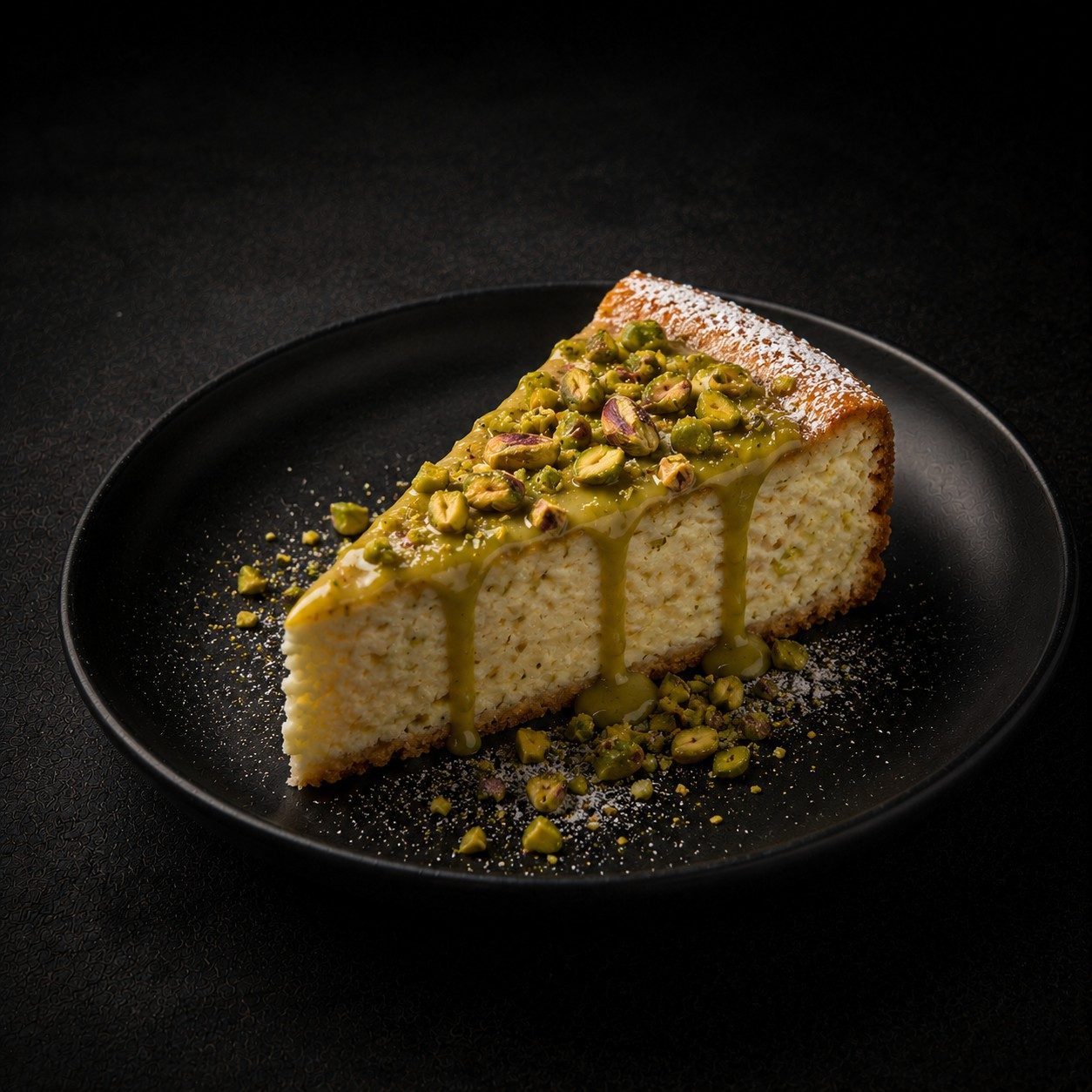 Ricotta Pistachio Cake.