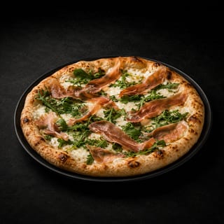 Bianca Proscuitto Pizza