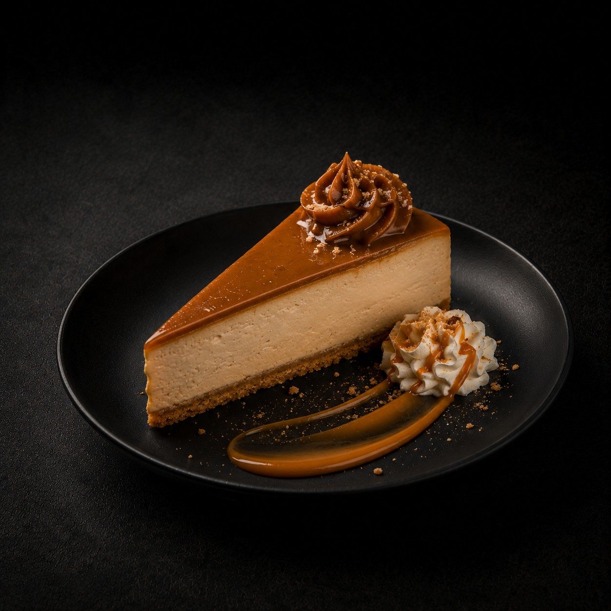 Dulce de Leche Cheesecake.