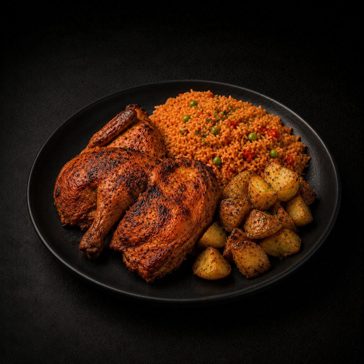 Harissa Roasted Chicken.