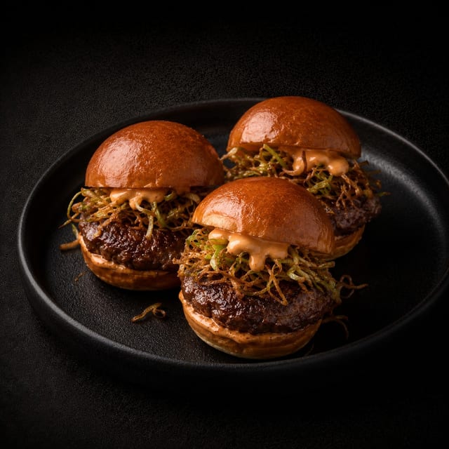 Beef Sliders.