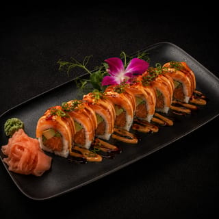 Double Salmon Roll