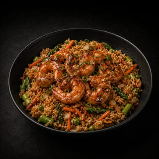 Grilled Shrimp Teriyaki Bowl